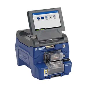 An A6200 automated print and apply label printer.