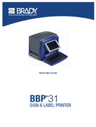 BBP31 Printer Support | Brady